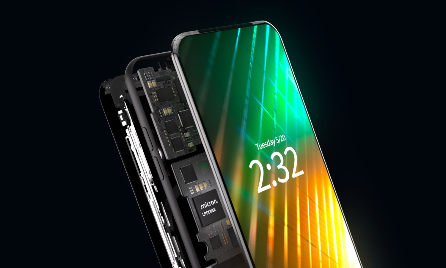 LPDDR5X with expanded mobile phone